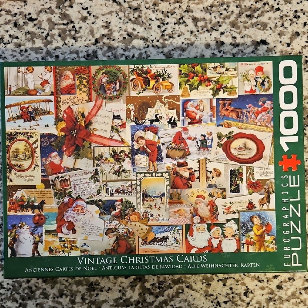 Eurographics Vintage Christmas Cards Puzzle